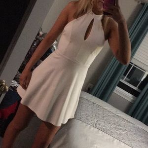 White formal dress